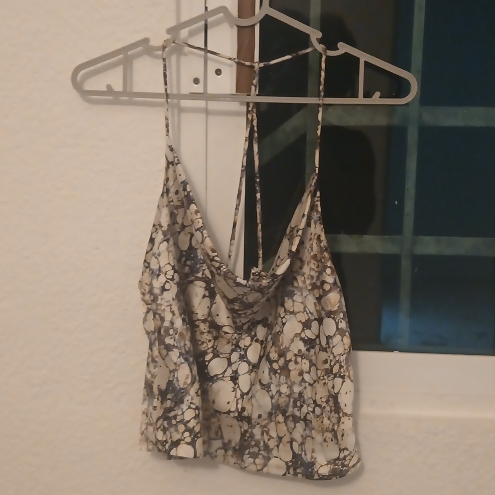 Forever 21 marble blouse